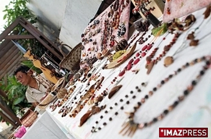 Exposition artisanale à la maison Carrère (photo archives)