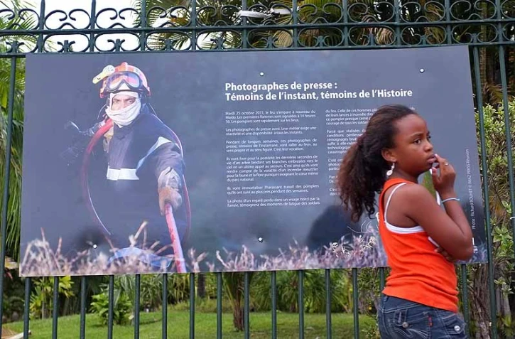 Exposition au Jardin de l'État