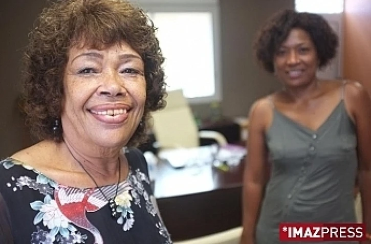 Yolande Pausé et Aline Murin Hoarau (photo archives)