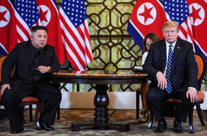 Kim Jong Un et Donald Trump à Hanoï le 28 février 2019