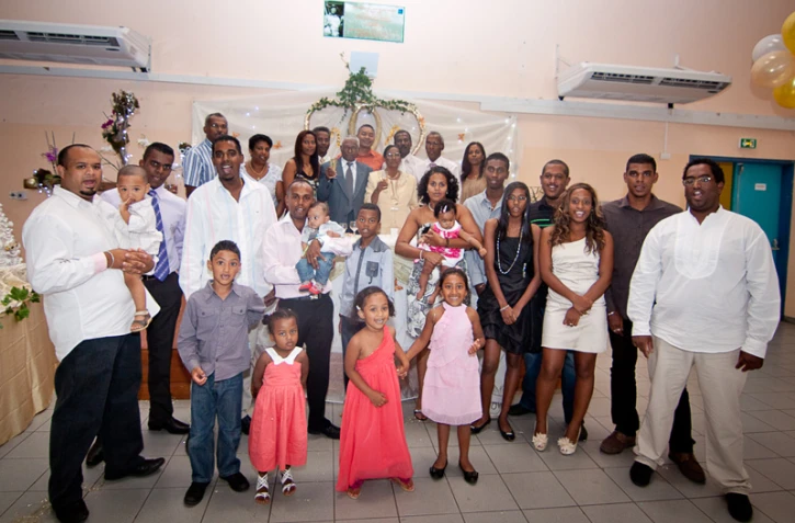 Les 60 ans de mariage de Myriam Patche et Ariste Alpou célébrés à Saint-Suzanne le dimanche 8 janvier 2012.