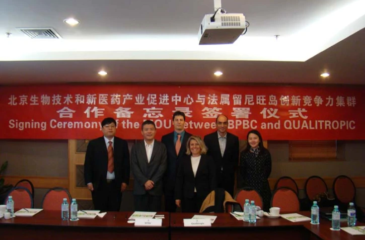 Le pôle de compétitivité réunionnais, Qualitropic, signe des conventions pour des projets internationaux liés à la valorisation des ressources naturelles, terrestres et marines de l'Océan Indien (photo DR)