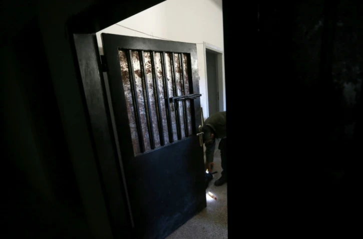 Une prison près de Damas le 31 mars 2016 en Syrie