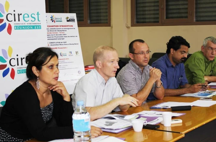 Jeudi 26 janvier 2012 - Réunion du comité de pilotage du PLIE de l'Est (photo D.R)