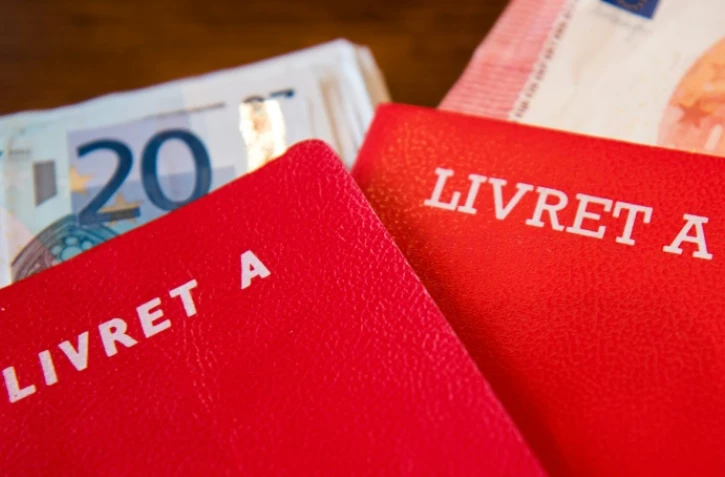 Des livrets d'épargne du Livret A, le 24 août 2015 à Lille