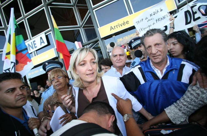 Visite de Marine Le Pen le vendredi 07 Juillet 2006