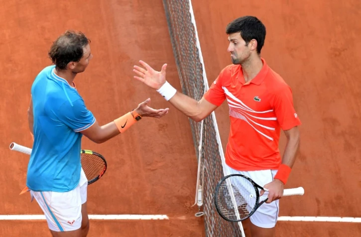 Rafael Nadal et Novak Djokovic opposés en finale au Masters 1000 de Rome, le 19 mai 2019, entrent en piste à Roland-Garros, en position de favoris