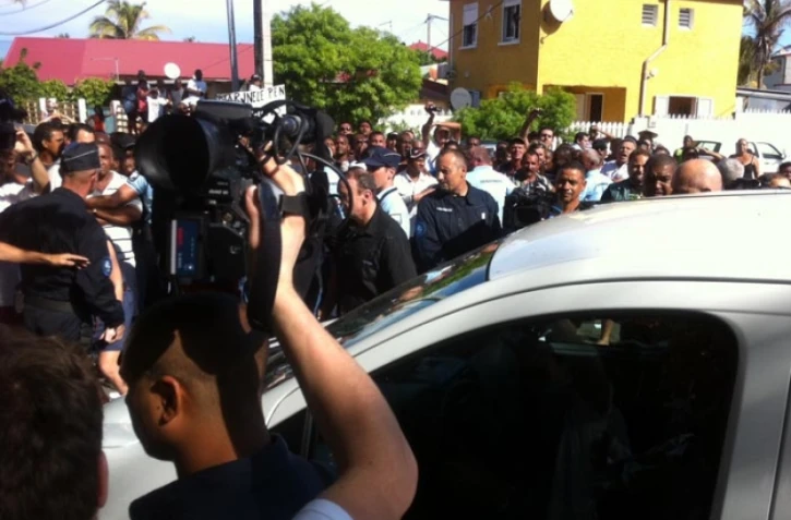 Mardi 7 février 2012 - Manifestation anti Front National à Saint-Louis