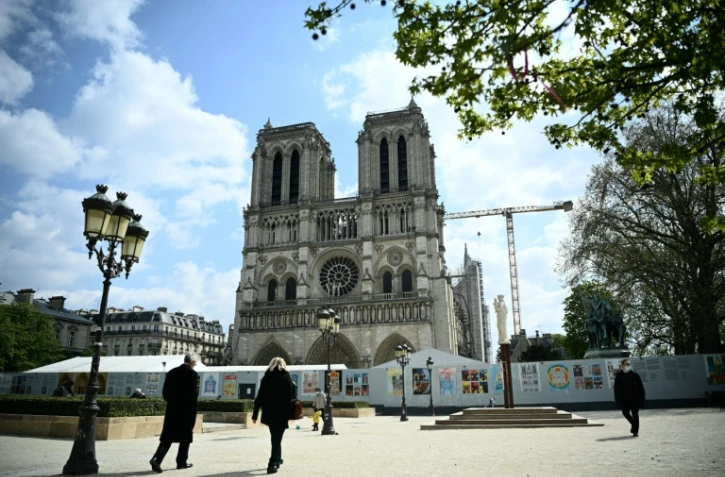 Notre-Dame de Paris en avril 2021