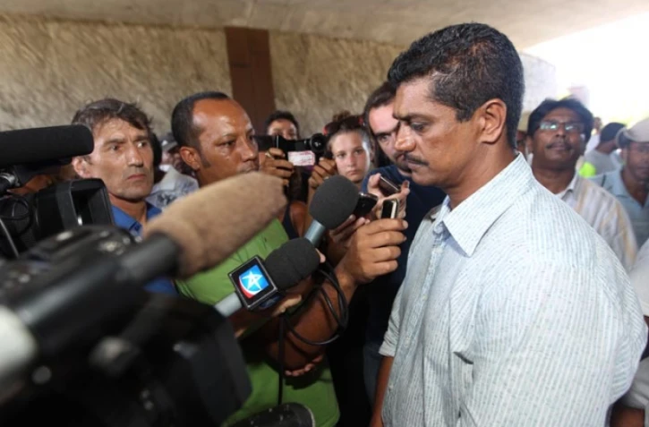 Mercredi 15 février 2012 - Barrage à Gillot