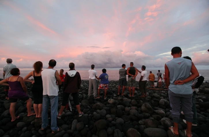 Dimanche 19 Février 2012
Montée des eaux à Sainte Anne photo Philippe Boyer