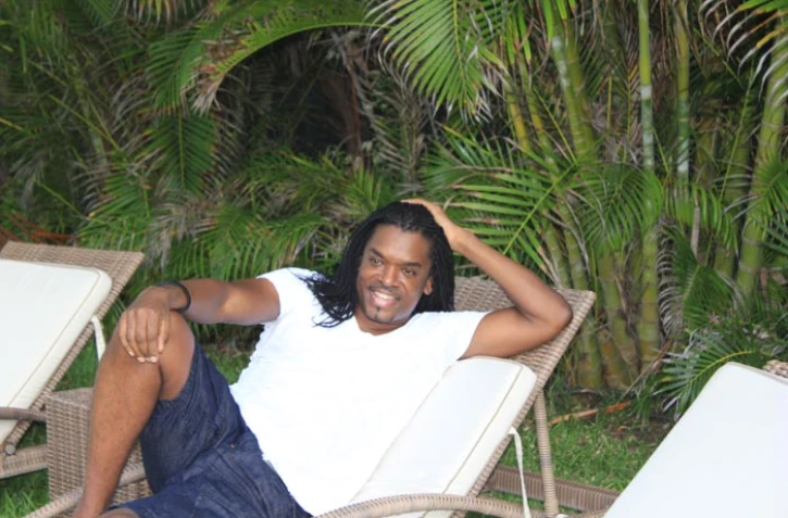 Anthony Kavanagh à La Réunion (photo D.R)