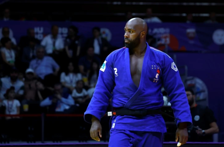 Teddy Riner à Doha le 13 mai 2023