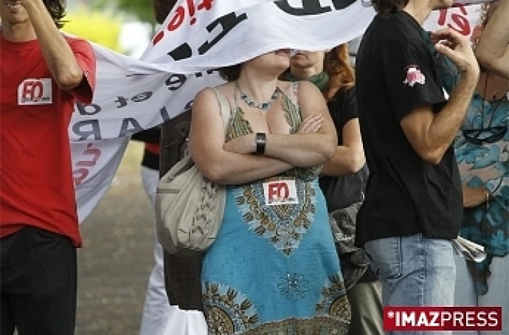 Force Ouvrière (Photo archives Imaz Press Réunion)