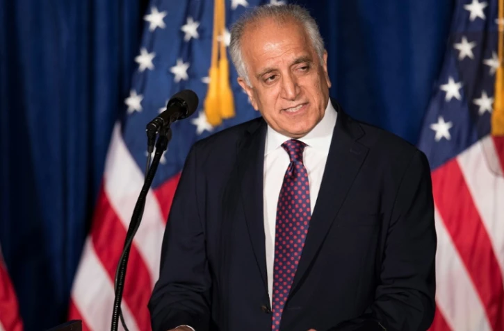 Zalmay Khalilzad, parle au Mayflower Hotel à Washington, le 27 avril 2016  