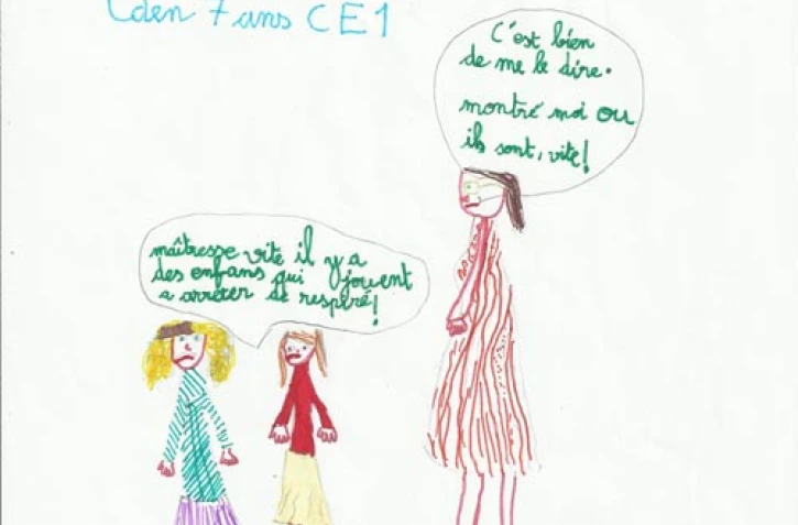 Dessin fait par Eden, 7 ans