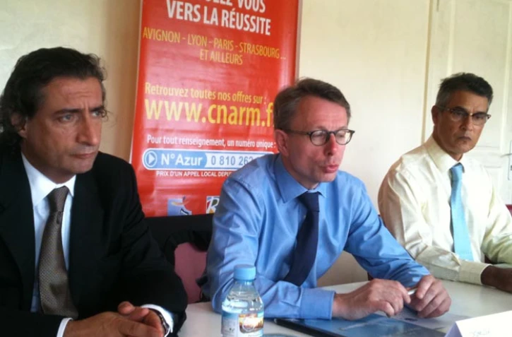Vendredi 2 mars 2012 - Signature d'un accord cadre entre le CNARM et le groupe DomusVi (Photo D.R)