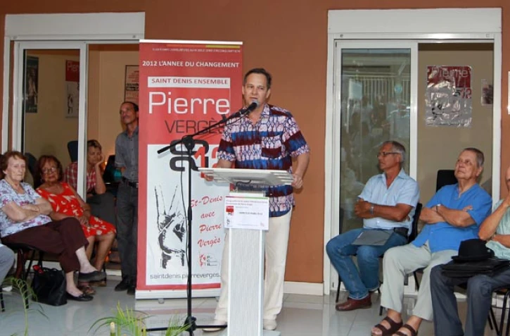 Saint-Denis - Samedi 3 mars 2013 - Inauguration de la permanence de Pierre Vergès pour les législatives