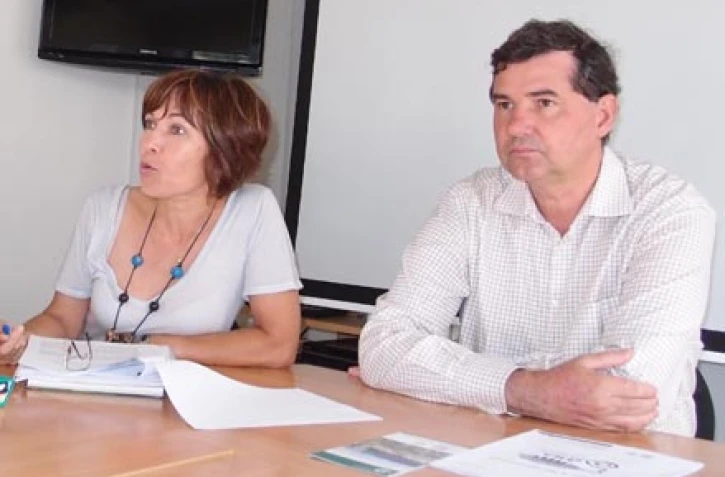 Lundi 5 mars 2012 - Marylène Hoarau et Daniel Gonthier (photo Samia Omarjee)