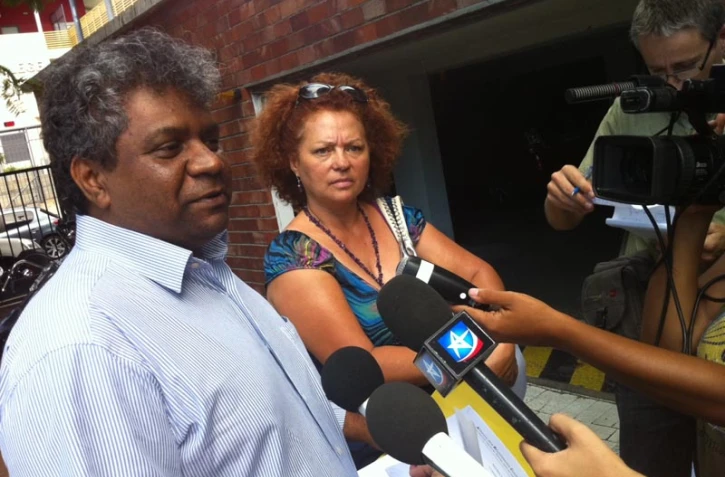 Jeudi 8 mars 2012 - Jean-Hugues Ratenon (Alliance des Réunionnais contre la pauvreté)