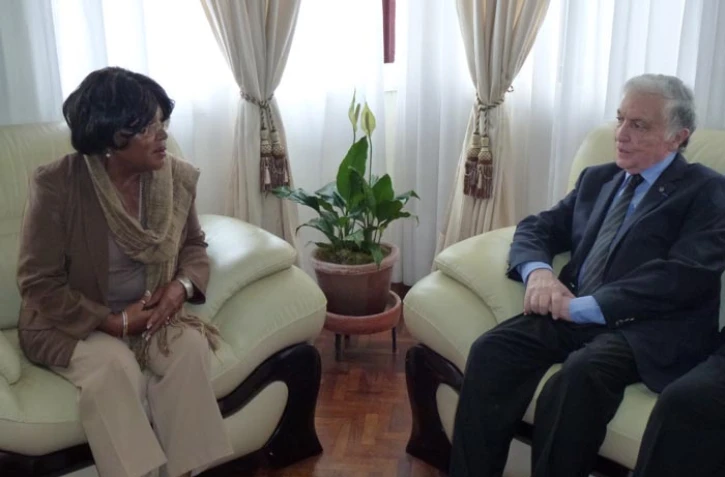 Mission d'une délégation du conseil général à Madagascar (photo Bruno Bamba - service communication du conseil général)