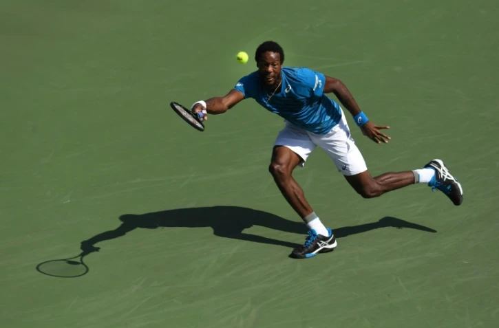 Gaël Monfils face au Chypriote Marcos Baghdatis, à l'US Open, le 4 septembre 2016