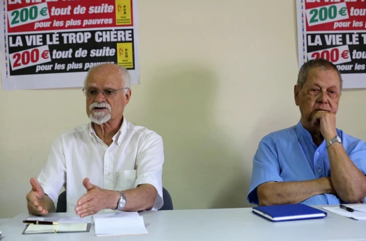 Lundi 2 Avril 2012

 Conférence de presse du PCR