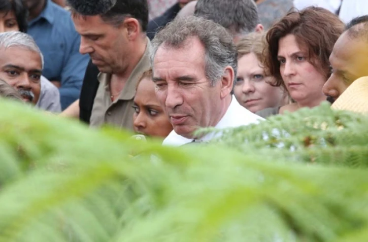 Dimanche 8 avril 2012 - François Bayrou à Tan Rouge à Saint-Paul