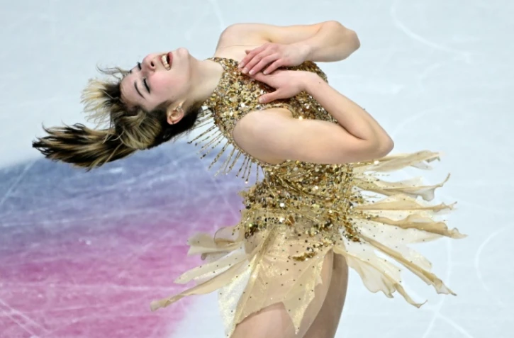 L'Américaine Alysa Liu, sacrée championne olympique de patinage artistique, le 19 février 2026 à Milan