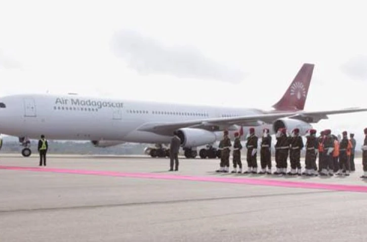 L'Airbus A340-300 d'Air Madagascar (Photo Air Madagascar)