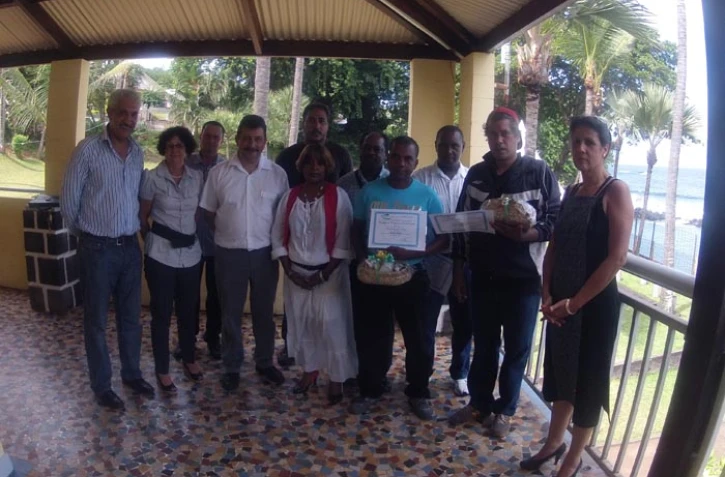 Mercredi 18 avril 2012 - Remise de diplômes (photo D.R)