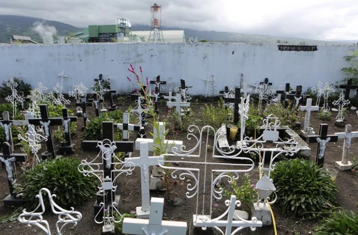 Le cimetière du Père Lafosse à Saint-Louis