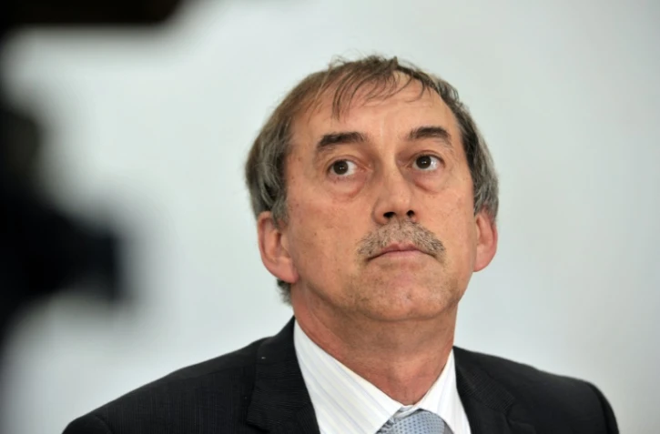 Leprocureur de la République de Toulon Bernard Marchal, pris en photo le 8 juin 2012 alors qu'il éait procureur à Avignon
