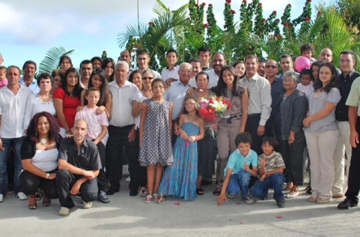 Mardi 1er mai 2012 - Les époux Boisvilliers ont célébré leurs noces d'or (photo D.R)