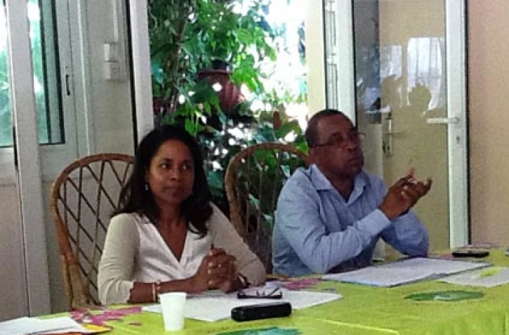 Jeudi 3 mai 2012 - Conférence de presse de Jean-Marc Gamarus (Photo D.R)