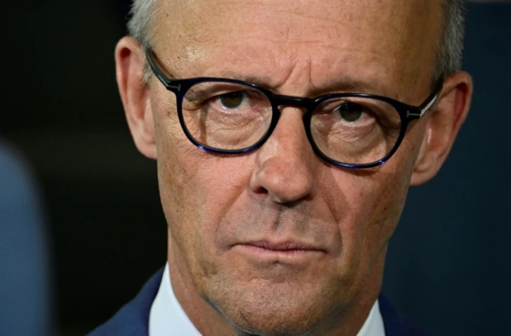 Le chancelier allemand Friedrich Merz, le 8 octobre 2026 Ă Berlin.