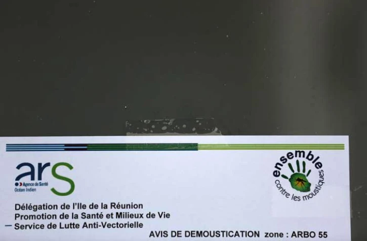 Annonce de l'ARS pour démoustication