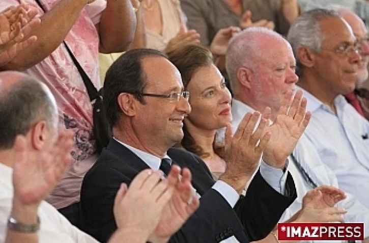 François Hollande et Valérie Trierweiler (photo archives)