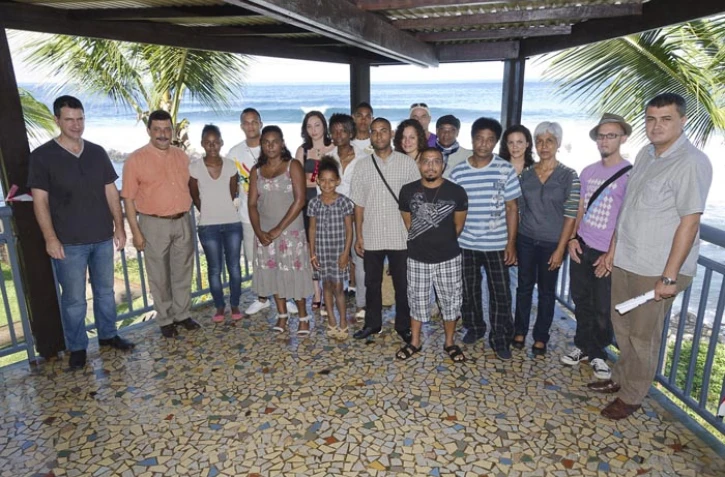 Mardi 15 mai 2012 - Présentation de l'événement Marathon Muzikal à Saint-Joseph (photo D.R)