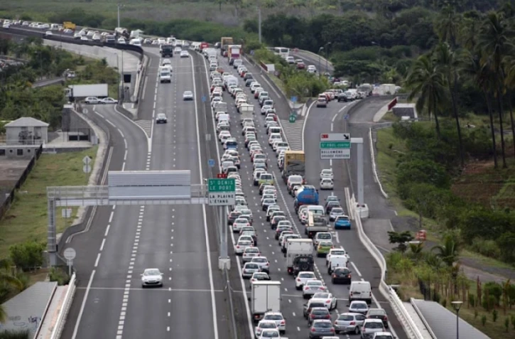 Embouteillage  dans l'ouest