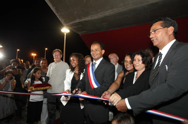 Vendredi 25 mai 2012 - Inauguration du Stade Paul Julius Bénard à Saint-Paul (Photo image-reunion.re)