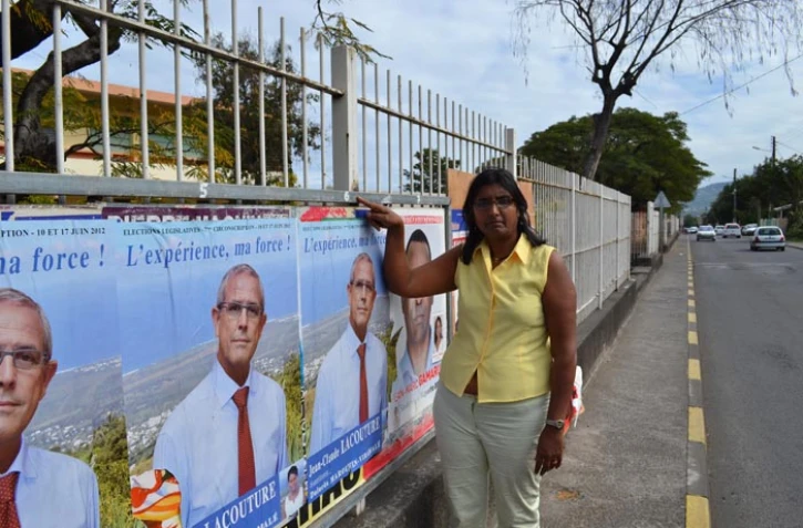 Non-respect de l'ordre des panneaux d'affichage dans la 7ème circoncription (Photo D.R)