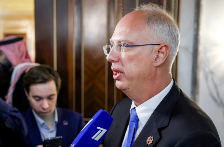 Le patron du Fonds souverain russe, Kirill Dmitriev, à Ryad le 18 février 2025