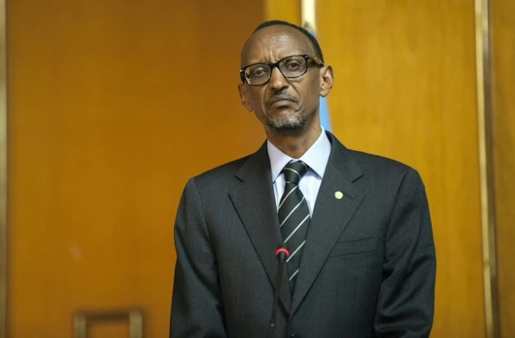 Le président du Rwanda Paul Kagame, à Addis Abeba, le 16 avril 2015