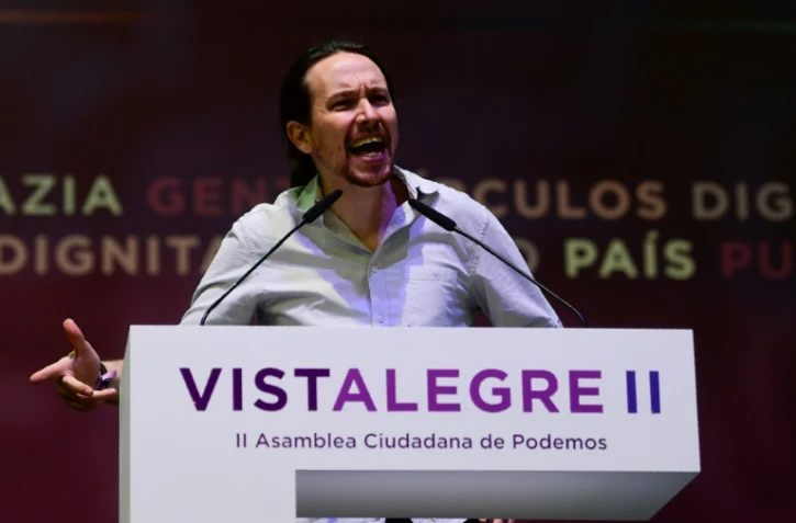 Le chef du parti de gauche radical espagnol Pablo Iglesias à Madrid, le 11 février 2017