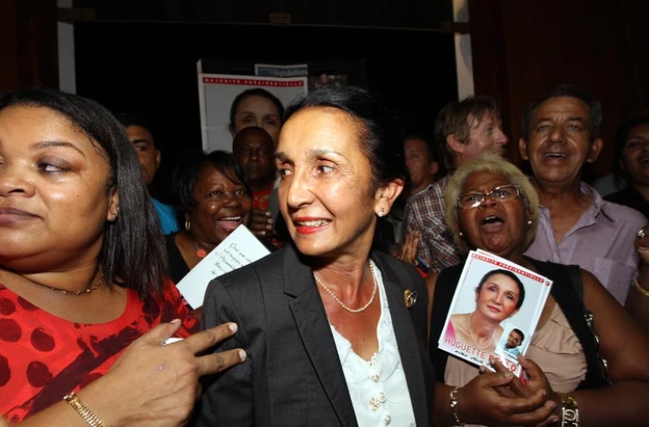 Dimanche 10 Juin 2012
Victoire d'Huguette Bello