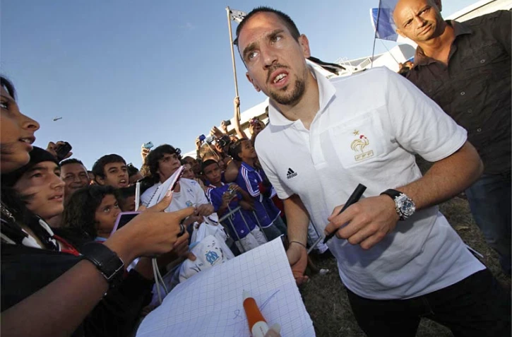 Le footballeur français Franck Ribéry (photo archives)