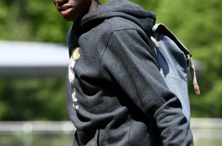 Ousmane Dembélé, le 30 mai 2017 à Clairefontaine-en-Yvelines