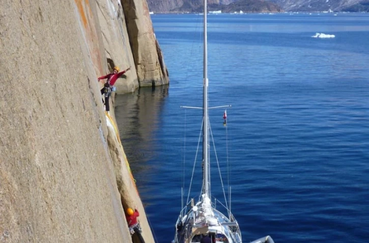 image extraite du film "VERTICAL SAILING GREENLAND"