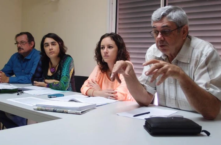 Vendredi 29 juin 2012 - Conférence de presse des conseillers régionaux de l'Alliance (Photo Émilie Sorres)